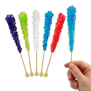 Sucettes en cristal assorties en vrac halal personnalisées, bâtonnets de sucettes aux saveurs de fruits, bonbons durs, collations avec des bonbons emballés individuellement - Product Image 2