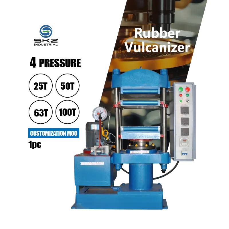 Vulcanizador de goma vulcanización de goma eléctrica calefacción equipo de prensa hidráulica vulcanizador de placa