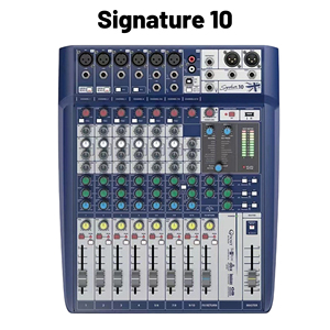 Mixer Analogico Professionale a 10 Canali con Preamplificatori Ghost Mic ed Effetti Lexicon per Registrazione in Studio e Palco dal Vivo - Product Image 2