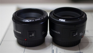 Yongnuo เลนส์ F1.8 50มม. สำหรับกล้อง <span class=keywords><strong>Nikon</strong></span> DSLR Yongnuo เลนส์โฟกัสอัตโนมัติรูรับแสงขนาดใหญ่สำหรับ AF-S Canon 50มม. 1.8ก. - Product Image 3