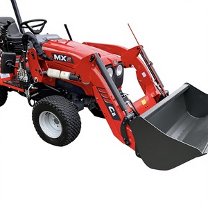Tracteur utilitaire Massey Ferguson 1525 d'occasion, 25 CV, 4 roues motrices, boîte de vitesses, rouge, avec fonctionnalités multifonctions pour utilisation agricole - Product Image 4