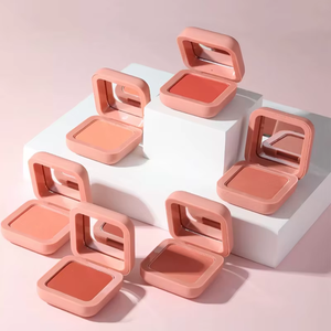 Poudre de fard à joues maquillage personnalisé 6 nuances Palette de fard à joues cosmétique lisse imperméable longue durée Vegan Blush Palette De Blush - Product Image 6