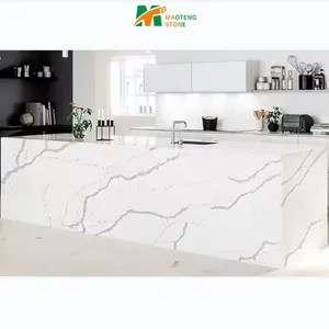 Trắng Thiết Kế Tùy Chỉnh Hàn Quốc Acrylic Solid <span class=keywords><strong>Surface</strong></span> Counters Countertop Marble <span class=keywords><strong>Quartz</strong></span> Stone Bếp Worktops Cho Nhà Bếp <span class=keywords><strong>Quartz</strong></span> - Product Image 1
