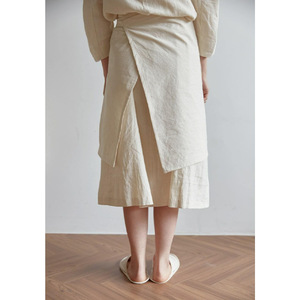 <span class=keywords><strong>Delantal</strong></span> de lino y algodón de medio <span class=keywords><strong>cuerpo</strong></span> para <span class=keywords><strong>hombre</strong></span> y mujer, ropa de trabajo estampada, moda - Product Image 4