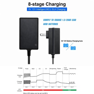 <span class=keywords><strong>Chargeur</strong></span> de <span class=keywords><strong>batterie</strong></span> au plomb <span class=keywords><strong>6V</strong></span> <span class=keywords><strong>12V</strong></span> 1A pour moto électrique, quad et sports automobiles pour enfants, <span class=keywords><strong>chargeur</strong></span> et mainteneur <span class=keywords><strong>6V</strong></span> <span class=keywords><strong>12V</strong></span> - Product Image 3