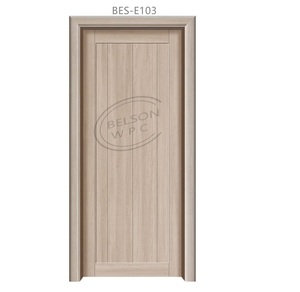 Puerta de montaje de puerta WPC Mercado de Oriente Medio Puerta compuesta de plástico de madera para Interior de habitación - Product Image 5