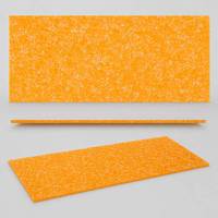 Feuille de Celluloïd Orange avec Texture de Flocons Cristallins, Film Transparent Brillant pour Montures de Lunettes Modernes et Accessoires de Mode