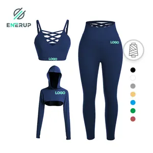 Enerup High-Quality Compression T-shirts Compressed Women Long Sleeve Gym T-shirts Manufacturer