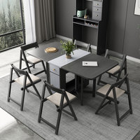 Tables de salle à manger modernes portatives extensibles de comptoir meubles pliants escamotables de maison d'hôtel pour la salle à manger pliable portative d'appartement