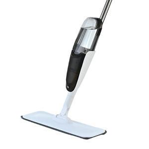 Serpillère pulvérisatrice automatique en microfibre avec manche en acier inoxydable, serpillère paresseuse pour nettoyage, désinfection, utilisation humide et sèche, serpillère plate à double usage - Product Image 5