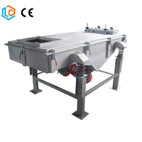 Anpassbare Lineare Vibrationssiebmaschine mit Vibrationsmotor Edelstahl 304 Siebtrenner