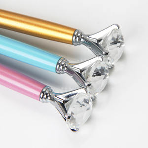 Lápices LED luminosos creativos estándar, diseño <span class=keywords><strong>de</strong></span> diamante colorido, tecnología eterna sin afilar, sin tinta, sin núcleo, negro, no es fácil - Product Image 2