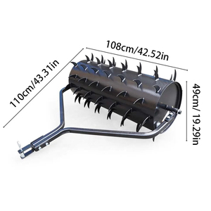 <span class=keywords><strong>A</strong></span>érateur à pointes RCM avec attache de type broche et rouleau de pelouse intégré pour <span class=keywords><strong>a</strong></span>érateur à pointes de pelouse et VTT - Product Image 2