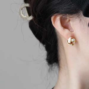 Orecchini a spirale semplici per donna, accessori per l'orecchio alla moda per l'uso quotidiano - Product Image 6