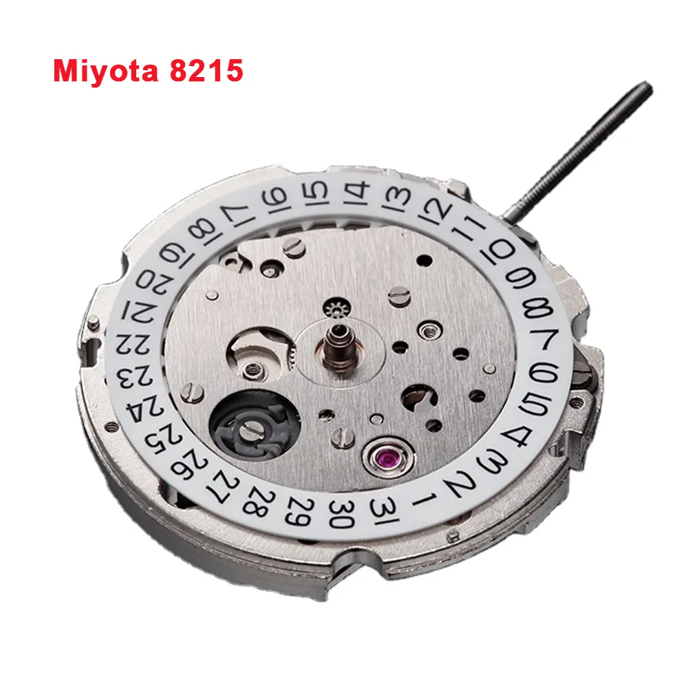 Date de haute qualité 21 bijoux hommes horloge automatique japon Miyota 8215 montres mécaniques automatiques mouvement