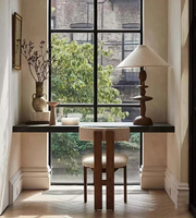 Table de salle à manger moderne de luxe nordique en velours et bois massif, 4, 6 ou 8 chaises, design de designer, pour cuisine, café, meubles d'intérieur