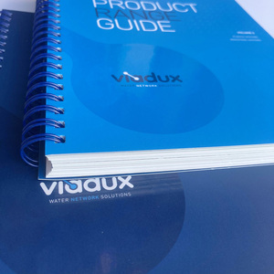 Impression de <span class=keywords><strong>livre</strong></span> de brochure de livret de catalogue à spirale avec reliure à fil - Product Image 5