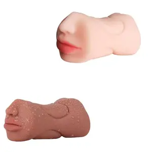 Vente chaude hommes Massage manuel Masturbation <span class=keywords><strong>buste</strong></span> Silicone poupée gros seins couleur de la peau avion tasse mâle masturber tasse jouets - Product Image 2