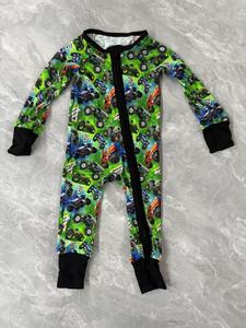 RTS 번들 프린트 대나무 잠옷 맞춤 캐릭터 아기 대나무 잠옷 - Product Image 3