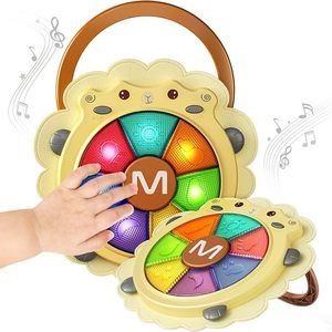 Tambor Musical para Bebés <span class=keywords><strong>Tumama</strong></span>, Juguete con Luz y Sonido, Instrumento Musical de Juego - Product Image 1
