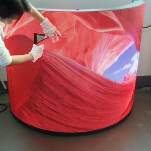 Outdoor Flexible LED Screen Advertising Modular Led Digital <b>Displays</b> Film <b>Display</b> Waterproof Panels P4 Digital Signage and Displ - Product Image 4