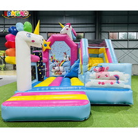 Toboggan aquatique gonflable, château gonflable pour enfants, pour fête d'anniversaire