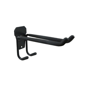 Crochets muraux pour vélos en fer noir, robustes, capacité maximale de 30 kg, rangement de garage, crochet simple - Product Image 2