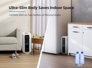 Máy hút ẩm điện treo tường KC Hàn Quốc, sử dụng lại được, siêu yên tĩnh, gắn mái nhà, điều khiển bằng điện, túi treo 360 độ, 12V, điều chỉnh độ ẩm, dùng cho không gian hẹp - Product Image 4