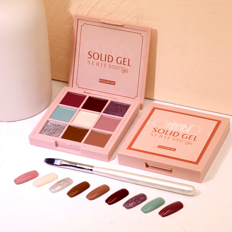 Клей для ногтей, 9 цветов