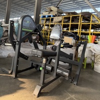 Máquina de remo profesional de acero de alta resistencia con asiento para ejercitar la espalda, dispositivo de entrenamiento de fuerza, equipo de gimnasio para uso comercial