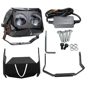 โคมไฟสปอตไลท์สำหรับขับรถขนาด2.5นิ้ว50W <span class=keywords><strong>U10</strong></span> 6000LM หลอดไฟ LED อัตโนมัติสำหรับอุปกรณ์ตกแต่งรถยนต์ - Product Image 2