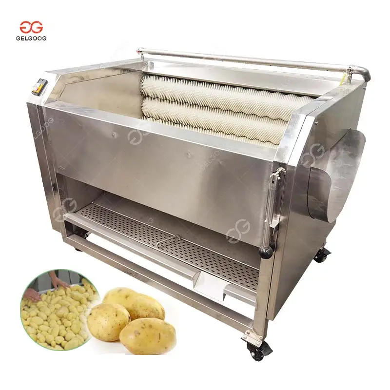 Gelgoog Brush Type Root Vegetable Sweet Potato Washing Peeling Machine Line Potato Washing Machines