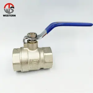 Good Price Dn15 Dn50 Plumbing Cw614n PN20 2.5 Inch Bsp Water Forged Brass Galvanized Ball Valve