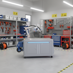 Robot de soudage collaboratif sur plateforme flexible, haute mobilité, haute performance de soudage, offre des soudures précises pour l'industrie - Product Image 1