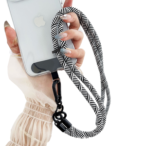 Wholesale High Quality Nylon Lanyards Universal Phone Strap Crossbody Shoulder Neck Strap Braids Compatible All Phone Models
