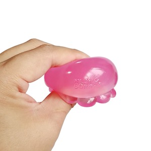 ของเล่นบีบฟองสบู่รูปปลาหมึกใส บีบสิวคลายเครียด - Product Image 3
