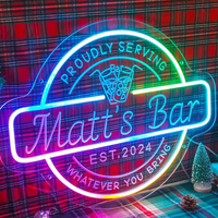 Led Real Neon Bar Club Décoration murale Enseigne néon personnalisée pour boissons, affaires, bière, logo néon Enseigne lumineuse personnalisée