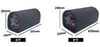 Subwoofer de voiture en gros d'usine, subwoofer portable sous siège de 12 pouces, subwoofer professionnel de 8 pouces