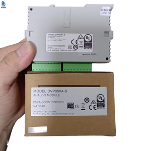 Module d'entrée/sortie analogique PLC DVP06XA-S, unité d'extension 4AI 2AO pour système de contrôle d'automatisation industrielle, haute performance - Product Image 1
