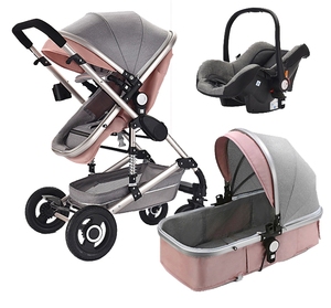 Chariot tout-terrain léger multi-usages JXB à <span class=keywords><strong>prix</strong></span> avantageux avec ceinture de sécurité à cinq points pour enfants - Product Image 4