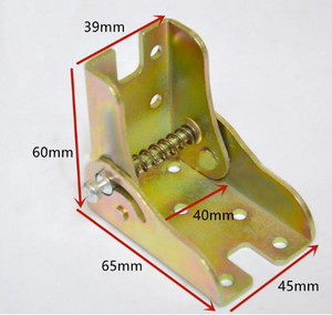 Self-Lock Folding <strong>Hinge</strong> 0-90 Degree Leg Support Bracket for Dining Kitchen <strong>Table</strong> Bed Workbench <strong>Foldable</strong> Locking Furniture - Product Image 6