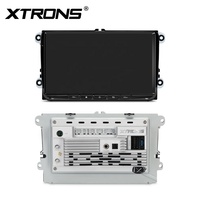 XTRONS Lecteur multimédia Android pour voiture avec navigation 9 pouces pour VW/SKODA/SEAT Android 15 Octa Core 4+64 Go QLED Global 4G DSP DQ7603 BT5.4