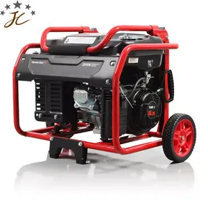 China JC Factory Direct Produced petrol generators 5000w power silent portable home use gas generators