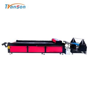 1630 máquina cortadora láser CNC Co2 de dos cabezales de alimentación automática para tela 1630 cortadora láser CO2 para tela en rollo con 100W - Product Image 4