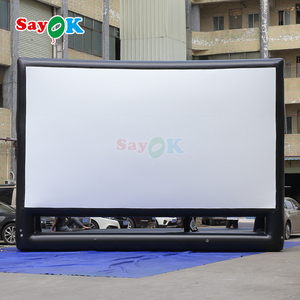 Écran de cinéma <span class=keywords><strong>gonflable</strong></span> extérieur Sayok, 20 pieds, écran de cinéma <span class=keywords><strong>gonflable</strong></span> pour projecteur, <span class=keywords><strong>prix</strong></span> - Product Image 4