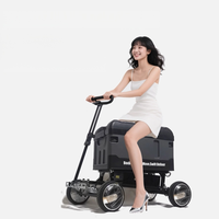 Robot Valise Électrique Multifonctionnel, Pliable, Portée de Contrôle à Distance de 300 m avec Suivi Automatique