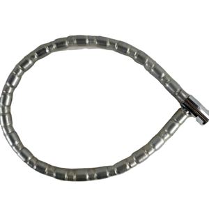 साइकिल के साथ संयुक्त ताला दौर तांबा चाबियाँ सुरक्षा बाइक सामान मोटरसाइकिल डबल-खंड नाग ताला - Product Image 1