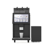 Machine à café commerciale automatique, du grain à la tasse, pour café frais et lait, avec distributeur, chaudière en acier inoxydable, 9 bars, 14 pouces, SDK, WiFi