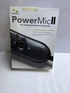 Microfono per Riconoscimento Vocale Nuance PowerMic II per Medici 0POWM2N-005 - Product Image 1