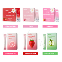 Gelée Éclaircissante Personnalisée Collagène Glutathion Supplément OEM ODM Marque Privée Vrac